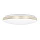 Plafoniera led Bever, 10 W, metal/plastic, alb/auriu Plafoniera led Bever, 10 W, metal/plastic, alb/auriu