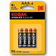 Baterii Alkaline Kodak Xtralife R3 AAA , 4 buc/set