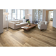 Parchet laminat 8 mm Egger Nature Sense Stejar Livingston Natur EL2822, nuanta medie, clasa de trafic 32, CLIC it!, 1292 x 193 mm