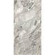 Gresie interior/exterior portelanata Craft Iris, mat efect carving, aspect marmura, 8 mm, gri, 80 x 160 cm