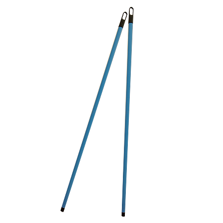 Coada pentru mop sau matura, Plastina, metal, albastru, 110 cm