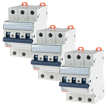 Intrerupator automat Gewiss GW92169, 3P, 20A