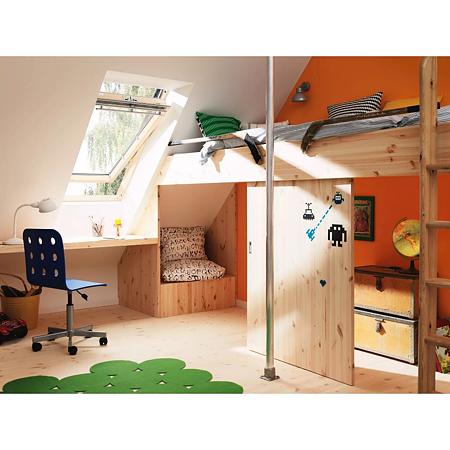 Fereastra mansarda VELUX Standard GZL 1051B MK06, 78 x 118 cm