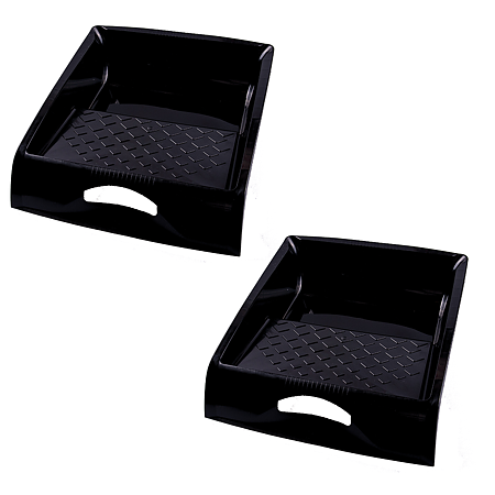 Tava vopsea, plastic, negru, 32 x 36 cm Tava vopsea, plastic, negru, 32 x 36 cm