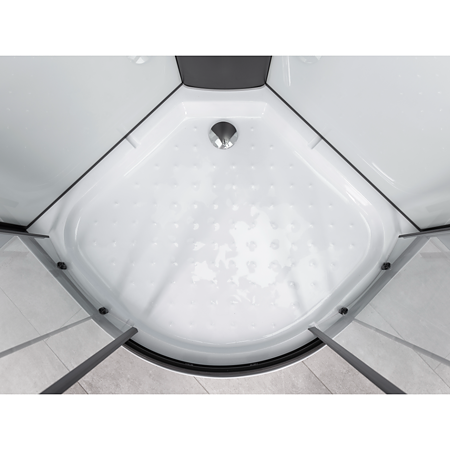 Cabina dus cu hidromasaj Sanotechnik PS16B, sticla 4 mm, 4 duze, 90 x 90 x 232 cm Cabina dus cu hidromasaj Sanotechnik PS16B, sticla 4 mm, 4 duze, 90 x 90 x 232 cm