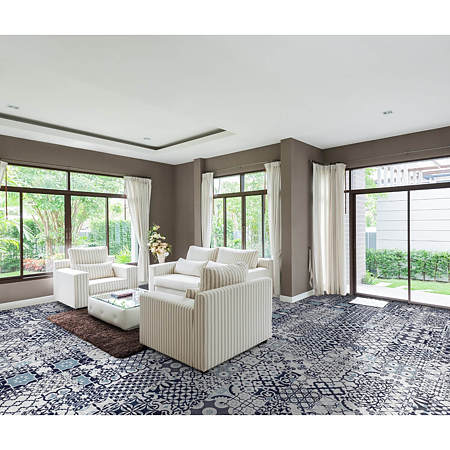 Parchet laminat 8 mm Falquon Q013 Agura cu model, nuanta medie, clasa de trafic 32, click, 810 x 400 mm