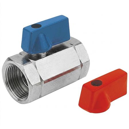 Robinet sferic Ferro KR2, 1 / 2 inch, interior / interior, 46 mm