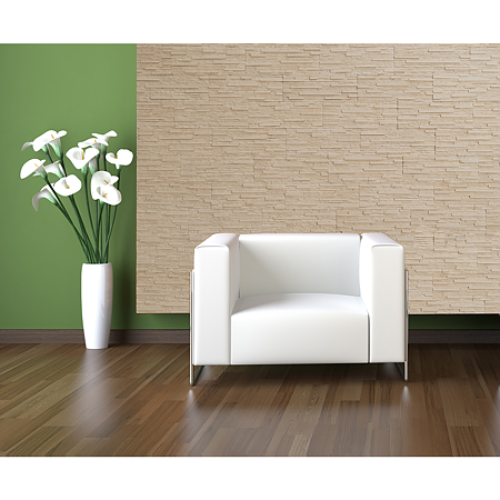 Piatra decorativa Modulo Coral Beige interior, bej, 39 x 14 cm