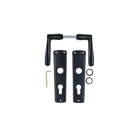 Maner tip sild pentru cilindru, aluminiu, negru, 54 mm