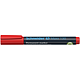 Marker permanent Schneider 130, varf rotund, 3 mm, cu vopsea rosie