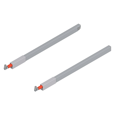 Set lonjeron Blum, otel, gri metalic, 450 mm | MatHaus