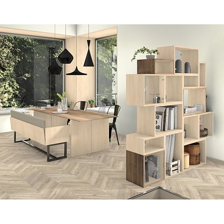 Pal melaminat Egger, mesteacan nisip H1732 ST9, 2800 x 2070 x 18