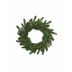 Coronita brad artifical Barocco, verde, diametru 40 cm