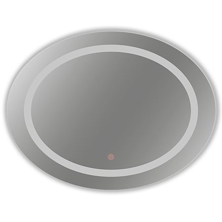 Oglinda baie Regata RO-165, cu iluminare si touch, 80 x 60 cm