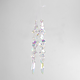 Decoratiune iarna turture gheata, alb iridiscent, 14 cm, 2 bucati/set Decoratiune iarna turture gheata, alb iridiscent, 14 cm, 2 bucati/set