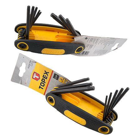Set chei imbus cu profil torx Topex, 8 bucati