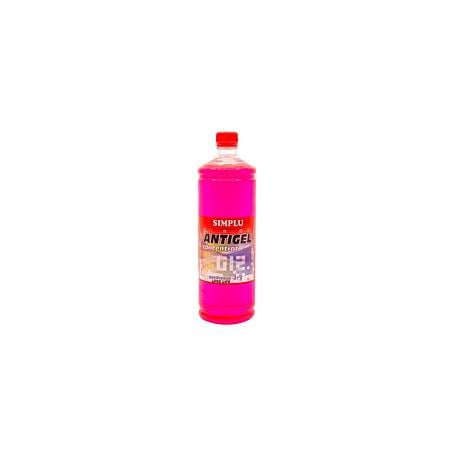 Antigel diluat tip G12, 1 L (-31 grade Celsius), roz