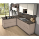 Blat bucatarie Egger F227 ST78, semi - mat, Titanit gri, 4100 x 600 x 38 mm