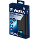 Baterie externa Varta LCD Power Bank 18200mAh, display LCD, port USB 2.4A si USB 1A, 395 g, Li-Ion, 82 x 161 x 22 mm