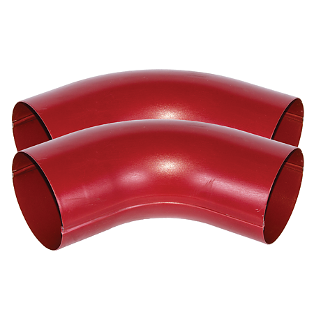 Cot tip 1 60° burlan Novatik Ronda, metal, diam. 87 mm, rosu RAL 3011