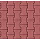 Pavele Elis dublu T T1, rosu, 20 x 16.5 x 6 cm