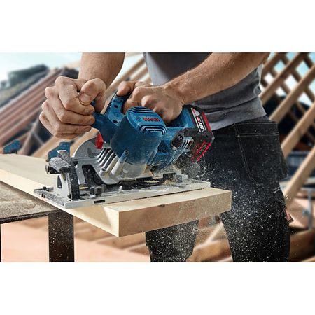 Fierastrau circular electric Bosch GKS 185-Li, inclinare 0-90°, 18 V, 5000 rpm