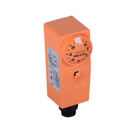 Termostat de contact Titan, 230 V, portocaliu