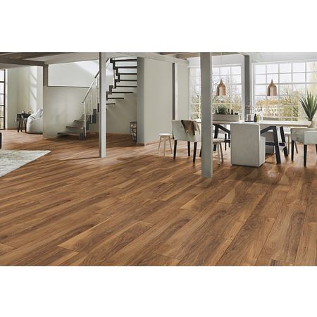 Parchet laminat 10 mm Kronospan Atlantic 8155 Appalachian Hickory, nuanta medie, clasa de trafic 33, twin click + si 1click2go pure +, 1288 x 195 mm