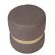 Taburet Ring, inel auriu, stofa bej M610, rotund, 38 x 38 x 40 cm Taburet Ring, inel auriu, stofa bej M610, rotund, 38 x 38 x 40 cm