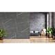 Gresie portelanata exterior/interior Altica Dark Glossy, rectificata, lucios, gri, 60 x 120 cm