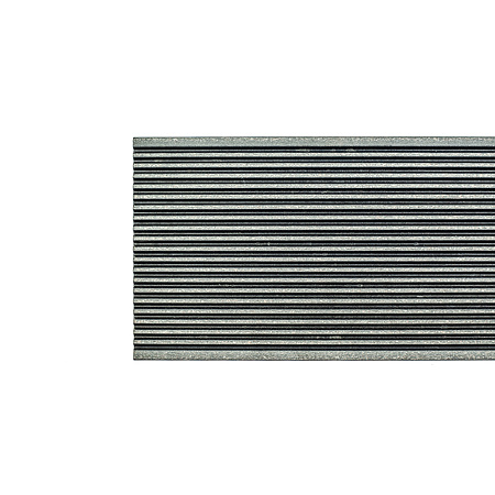 Profil pentru terasa WPC, gri, 21 x 140 x 2400 mm Profil pentru terasa WPC, gri, 21 x 140 x 2400 mm