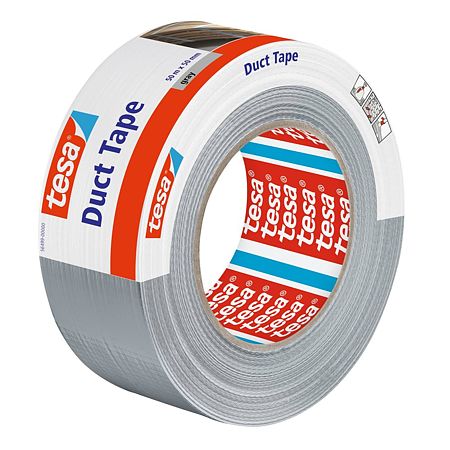 Banda pentru reparatii si fixari Tesa Duct, gri, 50 mm x 50 m