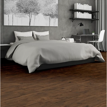 Parchet laminat 8 mm Yildiz VE-36 B Toba, nuanta inchisa, clasa de trafic 32, click, 1203.5 x 191.7 mm