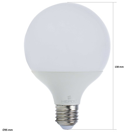 Bec Led Hepol G-95 E27 15 W