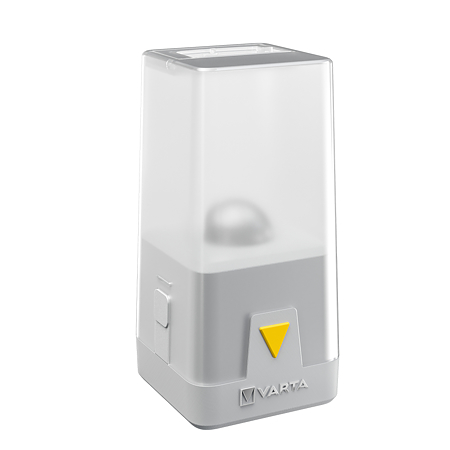 Lanterna LED camping Varta Outdoor Ambiance L10, tip felinar, 150 lm, lumina alba si colorata, 3 x AA, IPX4