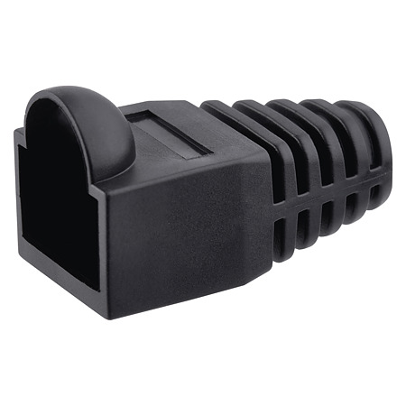 Manson de protectie pentru mufa RJ45, negru, 20 × 90 × 130 mm Manson de protectie pentru mufa RJ45, negru, 20 × 90 × 130 mm