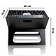 Gratar portabil si pliabil BBQ Collection, otel inoxidabil, 46 x 28 x 36.5 cm 