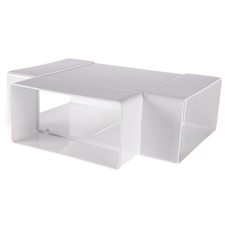 Conector T PVC, Dospel, D/TP 110x55 mm