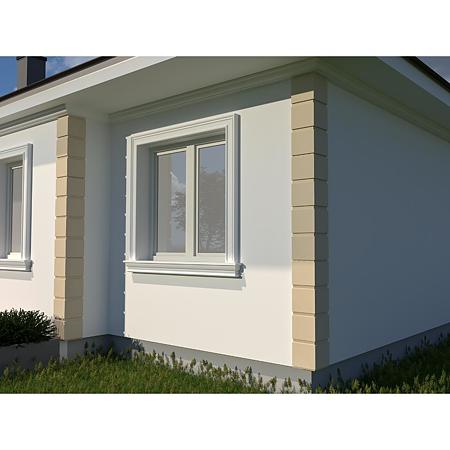 Coltar decorativ FPCL07, polistiren EPS100 + mortar, 250 x 35 x 1000 mm