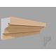 Solbanc decorativ exterior FP206D, polistiren eps100, 120 x 81 x 2000 mm