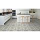 Covor PVC linoleum Iconik 240 Hastings, albastru/gri, rezidential general, latime 400 cm, grosime 3 mm