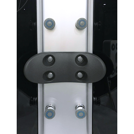 Cabina dus cu hidromasaj Sanotechnik TC111, cadru aluminiu, cadita inalta semirotunda, sticla 5 mm, 90 x 90 x 215 cm Cabina dus cu hidromasaj Sanotechnik TC111, cadru aluminiu, cadita inalta semirotunda, sticla 5 mm, 90 x 90 x 215 cm