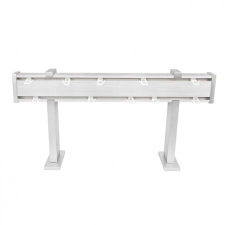 Sina aluminiu, frasin, lungime 200 cm, accesorii incluse