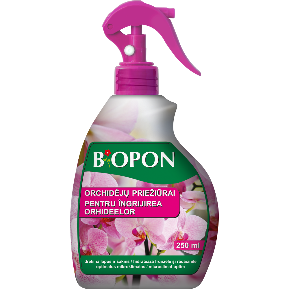 Spray ingrijire orhidee Biopon, 250 ml