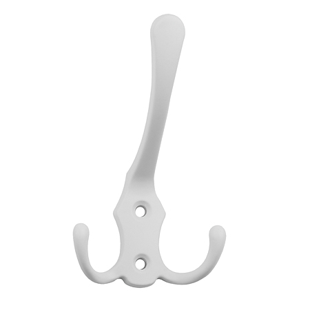 Cuier metalic Penta 503-B Teko, aluminiu, alb mat, 22 mm