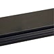 Kit instalare perete fix dus / walk in Sanotechnik D9000, finisaj uni negru, reglabil 70 – 120  x 200 cm 