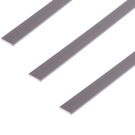 Bara plata, aluminiu, 15 x 2 mm, L 2 m 