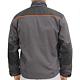 Jacheta de protectie Classic, tercot, cu elemente reflectorizante, buzunare multiple, toate sezoanele, gri cu negru, marimea 62