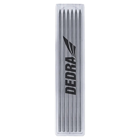 Set mine HB creion mecanic Dedra M9004B, negru, 6 buc/set