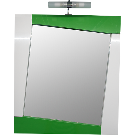 Oglinda Briana 60 cm alb/verde